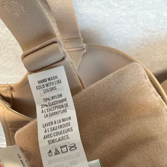 NWT AERIE Convertible Strapless Bra Size 40DD Nude Multiway Padded Underwire - Picture 8 of 10